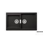 ΝΕΡΟΧ.MANHATTAN 86x50 SCHOCK CRISTALITE NERO GR 30290-1401