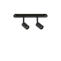 EGO TRACK DOUBLE 05W 3000K 1-10V BK Ideal Lux 303604