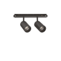 EGO TRACK DOUBLE 16W 2700K ON-OFF BK Ideal Lux 340265
