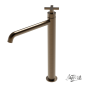 ΜΠΑΤ.ΝΙΠΤ.ΥΨΗΛΗ+ΒΑΛΒ.CLIC-CLAC ELLE CROSS LA TORRE ANTIQUE BRASS 38016-221