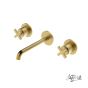 ΜΠΑΤ.ΝΙΠΤ.ΤΟΙΧ.3 ΟΠΩΝ ELLE CROSS LA TORRE BRUSHED GOLD 38118-201