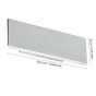 Φωτιστικό Τοίχου Αλουμίνιο Νίκελ Σατινέ L25,5xH8cm LED 3000K 640lm Eglo Climene 39268