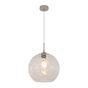 InLight Κρεμαστό φωτιστικό από διάφανο γυαλί 1XE27 D:30cm 4039-A-Transparent