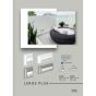 Απλίκα Led D:125X125 Λευκή Leros Plus Viokef 4137801