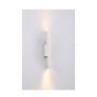 Επιτοίχιο φωτιστικό LED 2*5W 3000K σε λευκή απόχρωση απο αλουμίνιο D:30x6cm 43061-White