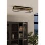 Φωτιστικό Οροφής Δίφωτο 2xE27 L640xH145mm Μέταλλο Black-Brass Eglo Nohaeles 43787