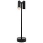 ΠΟΡΤΑΤΙΦ ΑΦΗΣ ΕΠΑΝΑΦΟΡΤΙΖΟΜΕΝΟ LED ΔΙΠΛΟ 2x1,2w DIMMABLE 3CCT 200Lm ΜΑΥΡΟ ARTE ILLUMINA BINO Eurolamp 144-70029