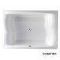 Μπανιέρα Ακρυλική Caronite CELSIUS DUO 2000x1400, Carron Bath White 452CC