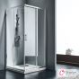 Καμπίνα ντουζιέρας Γωνιακής Εισόδου Corner Entry 90x90 (87-89 εκ.), Starlet  Clear Chrome CS90T-100