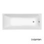 Μπανιέρα Ακρυλική Caronite PROFILE DUO LOW RIM 1700x700, Carron Bath White Matt 462LC-301
