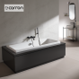 Μπανιέρα Ακρυλική Caronite PROFILE DUO 1700x750, Carron Bath White 473DC