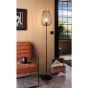 Eglo Newtown Vintage Φωτιστικό Δαπέδου Υ159.5xΜ27.5εκ. με Ντουί για Λαμπτήρα E27 σε Μαύρο Χρώμα 49474