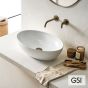 Νιπτήρας Πορσελάνης Pura 60x42 GSI White 8842-300