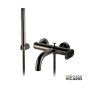 ΜΠΑΤ.ΛΟΥΤΡΟΥ SLIM VICARIO BLACK CHROME 500100-405