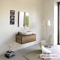 Νιπτήρας Πορσελάνης Glam 56x39 Scarabeo White 1804-300