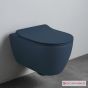 Λεκάνη Κρεμαστή MOON/50,5 Clean-Flush με κάλυμμα Slim Soft Close, Scarabeo Ocean (blu) 552000SC-600
