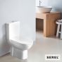 Λεκάνη Χαμηλής Πίεσης VELA με απλό κάλυμμα 9001, Serel White 671600-300