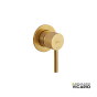 Μίκτης Εντοιχισμού 1 Εξόδου industrial Vicario Brushed Gold 512050-201