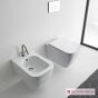 Λεκάνη Κρεμαστή TEOREMA/52 Clean-Flush με κάλυμμα Slim Soft Close, Scarabeo White 512600SC-300