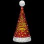 XMAS ΕΠΑΓΓΕΛΜΑΤΙΚΟ ΣΧΕΔΙΟ ΔΕΝΤΡΟ 3D ΚΟΚΚΙΝΟ & ΛΕΥΚΟ LED 350x120cm IP65 Eurolamp 600-23454