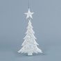 ΔΕΝΤΡΑΚΙ ΑΚΡΥΛΙΚΟ, ΜΕ ΛΕΥΚΟ GLITTER, 8,5x16cm Eurolamp 600-44616