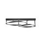 InLight Κρεμαστό φωτιστικό LED 90W 3CCT by switch on base σε μαύρο χρώμα D:70cm 6078-BL