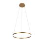 Κρεμαστό φωτιστικό LED 36W 3CCT by switch on base D:80cm 6095-AB-Golden