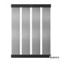ΣΧΑΡΑ ΑΠΟΣΤΡΑΓΓΙΣΗΣ 33,6 x 39,2 x 1,2 SCHOCK INOX 629726-110