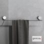 ΠΕΤΣ/ΣΤΡΑ ΣΤΑΘΕΡΗ 60cm OPAL GEESA CHROME 7207/60-100