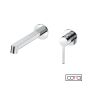 Μπαταρία Νιπτήρα Τοίχου Occo Cora Chrome 7218-100