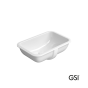 ΝΙΠΤΗΡΑΣ ΥΠΟΕΝΘΕΤΟΣ PURA 50x35 GSI WHITE 7247-300