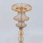 ΚΗΡΟΠΗΓΙΟ ΜΕΤΑΛΛΙΚΟ ΧΡΥΣΟ 16x41cm Eurolamp 752-24081