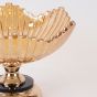 ΜΠΩΛ ΜΕΤΑΛΛΙΚΟ - ΓΥΑΛΙΝΟ ΧΡΥΣΟ 29x18cm Eurolamp 754-11022
