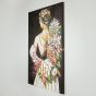 ΠΙΝΑΚΑΣ ΚΑΜΒΑΣ ΓΥΝΑΙΚΑ ΜΕ ΛΟΥΛΟΥΔΙΑ 80x3.5x120cm Eurolamp 755-12020