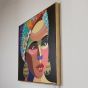 ΠΙΝΑΚΑΣ ΚΑΜΒΑΣ ΓΥΝΑΙΚΑ ΠΟΛΥΧΡΩΜΗ 82x4.5x82cm Eurolamp 755-12070