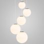 SE1520-5 ALESSIA OPAL GLASS 3 Φ15 & 2 Φ20+ HOMELIGHTING 77-3715