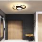 SE LED 26 IRINA BLACK CEILING 18W 3CCT WITH MEMORY 2 YEARS WARRANTY Ζ4 HOMELIGHTING 77-50473