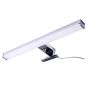 SE-NK-40 MULAN WALL LAMP NICKEL 40CM 3CCT 8W WITH MEMORY IP44 Δ2 HOMELIGHTING 77-50563