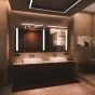 SE-BL-60 MULAN WALL LAMP BLACK 60CM 3CCT 12W WITH MEMORY Ζ2 HOMELIGHTING 77-50566