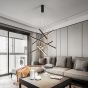 SE LED 50 BEATRICE BLACK PENDANT 60x60x150cm 50W IP20 3CCT WITH MEMORY 2 YEARS WARRANTY Α1 HOMELIGHTING 77-50607