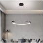 SE LED 60 STELINA PENDANT BLACK 60cm 28W  3CCT IP20 220V 2 YEARS WARRANTY A1 HOMELIGHTING 77-50641