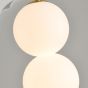SE LED 120 LUNA TRIPLA BLACK Φ10CM  PENDANT 3CCT WITH MEMORY 2 YEARS WARRANTY HOMELIGHTING 77-51157