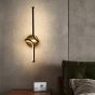 SE LED 60 SERPENTINA WALL LAMP 3CCT WITH MEMORY BLACK 2 YEARS WARRANTY HOMELIGHTING 77-51159