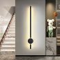 SE LED 60 ZENYA BLACK  WALL LAMP 3CCT WITH MEMORY  60cm  2 YEARS WARRANTY HOMELIGHTING 77-51163
