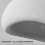 SE21-300-WH- PAC FOAM PENDANT WHITE E27 D30 2 YEARS WARRANTY HOMELIGHTING 77-51178