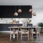 SE21-AL-28 ALTRA PENDANT GOLD E27 28cm 2 YEARS WARRANTY HOMELIGHTING 77-51181