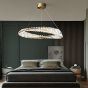 SE LED 60  OVELA ROSE GOLD Φ60cm 3CCT REMOTE CONTROL 2 YEARS WARRANTY HOMELIGHTING 77-51192