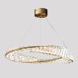 SE LED 60  OVELA ROSE GOLD Φ60cm 3CCT REMOTE CONTROL 2 YEARS WARRANTY HOMELIGHTING 77-51192