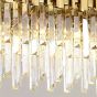 SE21-14-8 IMPERIAL GOLD 80*30*120cm E14*8  2 YEARS WARRANTY HOMELIGHTING 77-51206