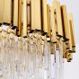 SE21-14-8 IMPERIAL GOLD 80*30*120cm E14*8  2 YEARS WARRANTY HOMELIGHTING 77-51206